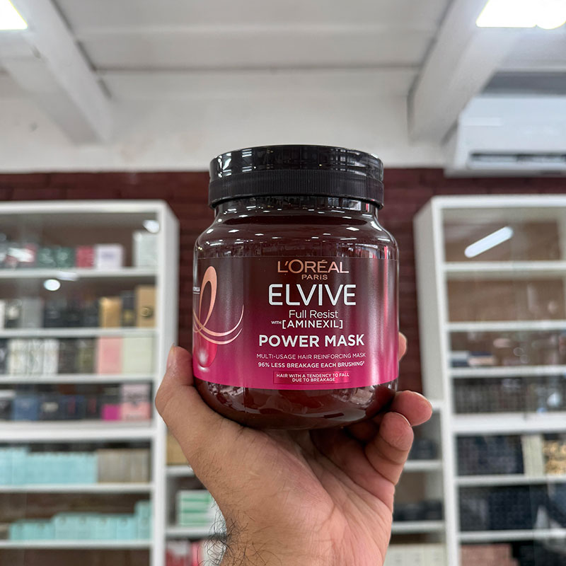 L'Oreal-Elvive-Full-Resist-Hair-Strengthening-Power-Mask---680ml L'Oreal Elvive Full Resist Hair Strengthening Power Mask - 680ml