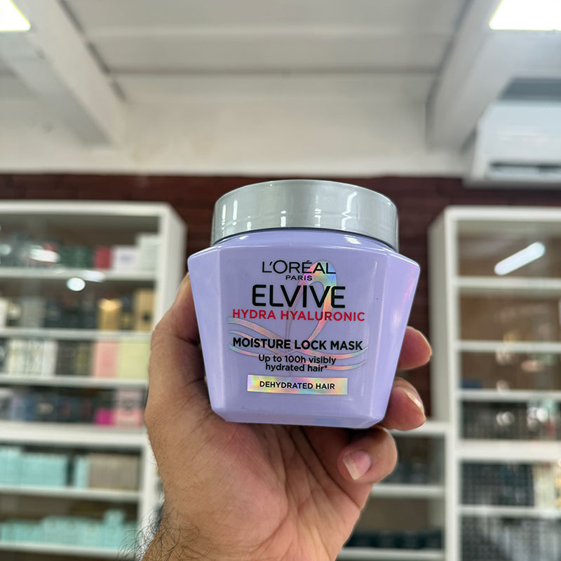 L'Oreal-Elvive-Hydra-Hyaluronic-Moisture-Lock-Mask---300ml L'Oreal Elvive Hydra Hyaluronic Moisture Lock Mask - 300ml