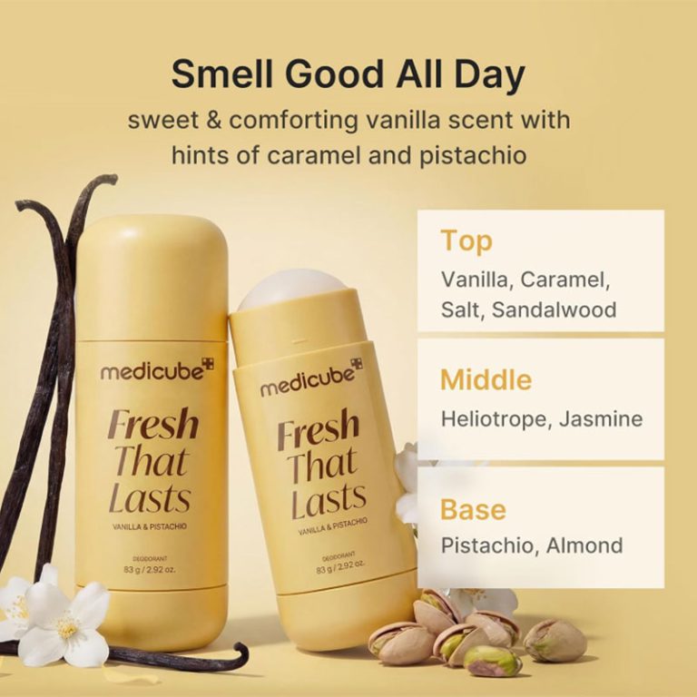 Medicube Deodorant Fresh that Lasts Vanilla & Pistachio - 83g