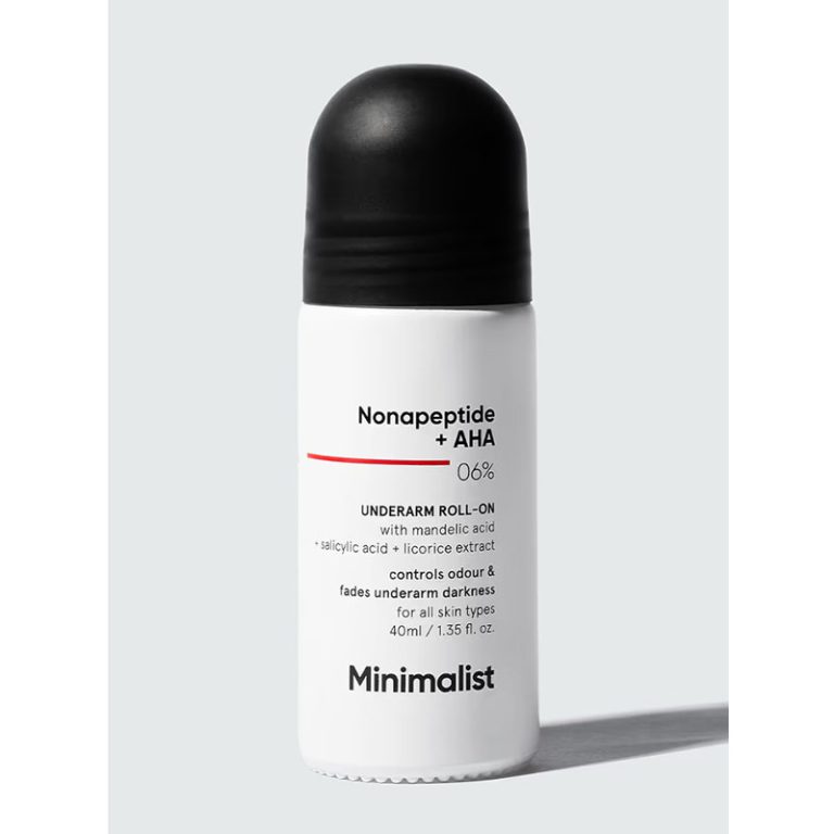 Minimalist Nonapeptide + AHA 6% Underarm Roll on 40ml