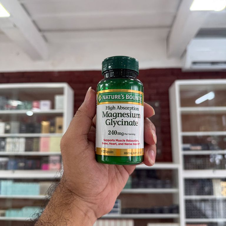 Nature's Bounty High Absorption Magnesium Glycinate 240mg - 60 Capsules