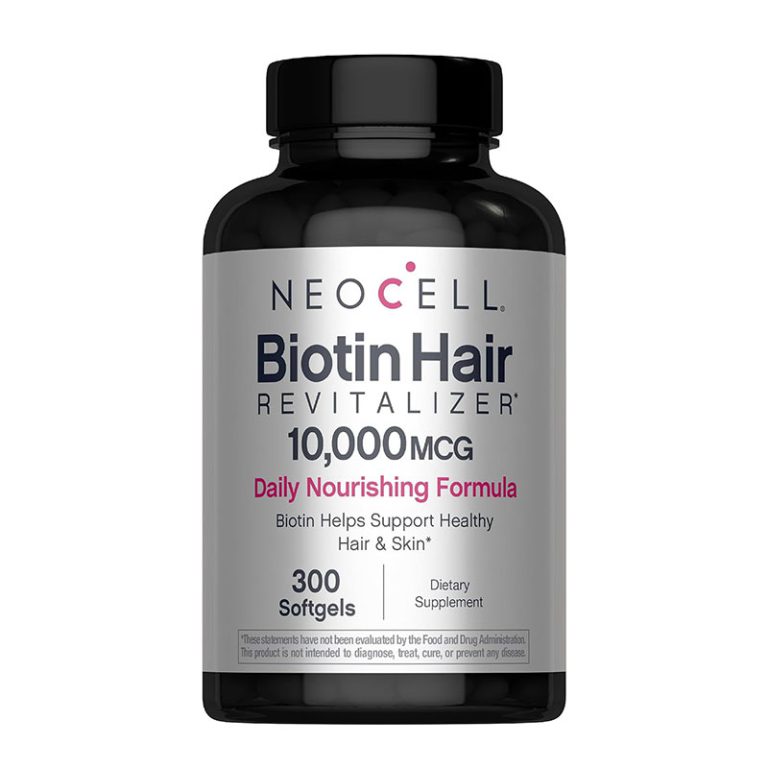 NeoCell Biotin Hair Revitalizer 10000 mcg - 300 Softgels