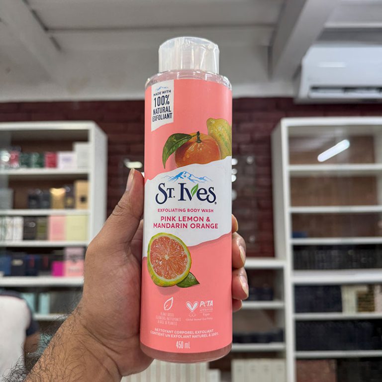St. Ives Exfoliating Body Wash Pink Lemon & Mandarin Orange - 450ml