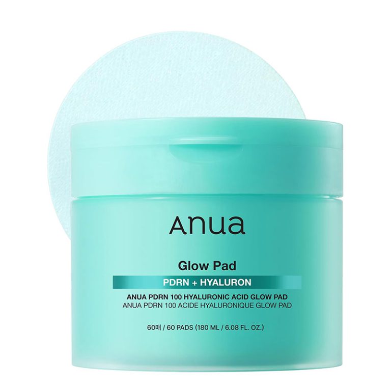 ANUA PDRN 100 Hyaluronic Acid Glow Pad (60 Pads) 180 ml