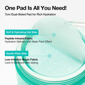 ANUA PDRN 100 Hyaluronic Acid Glow Pad (60 Pads) 180 ml