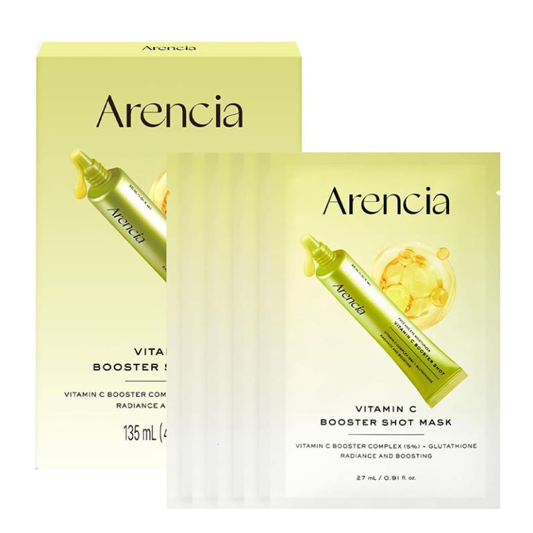 Arencia Vitamin C Booster Sheet Mask - 27ml*5ea