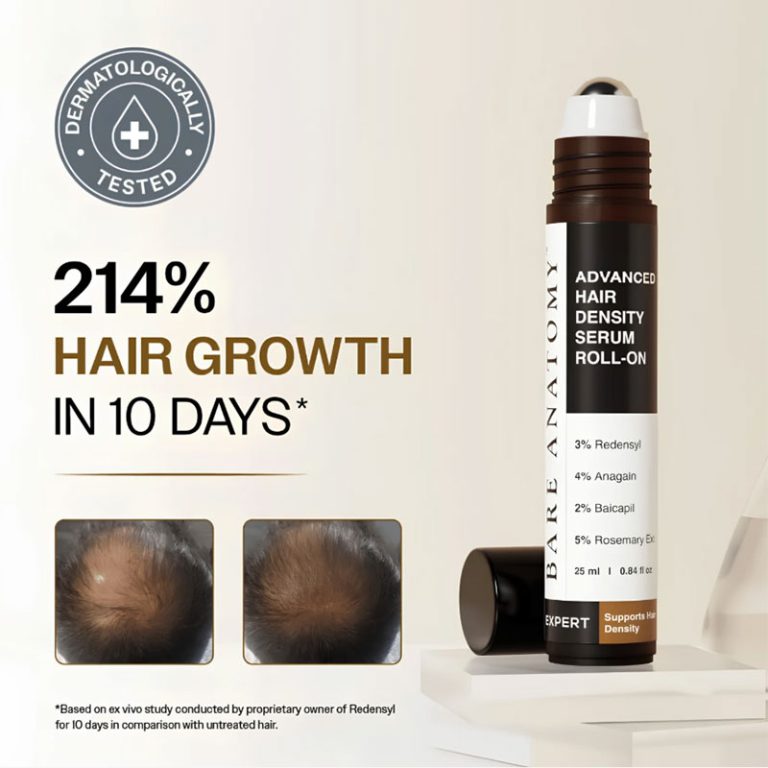 Bare Anatomy Advanced Hair Growth Serum Roll-On – 25ml