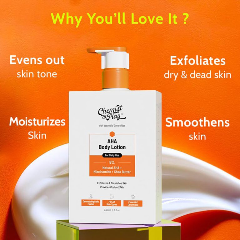 Chemist At Play 5% AHA Body Lotion - 236ml