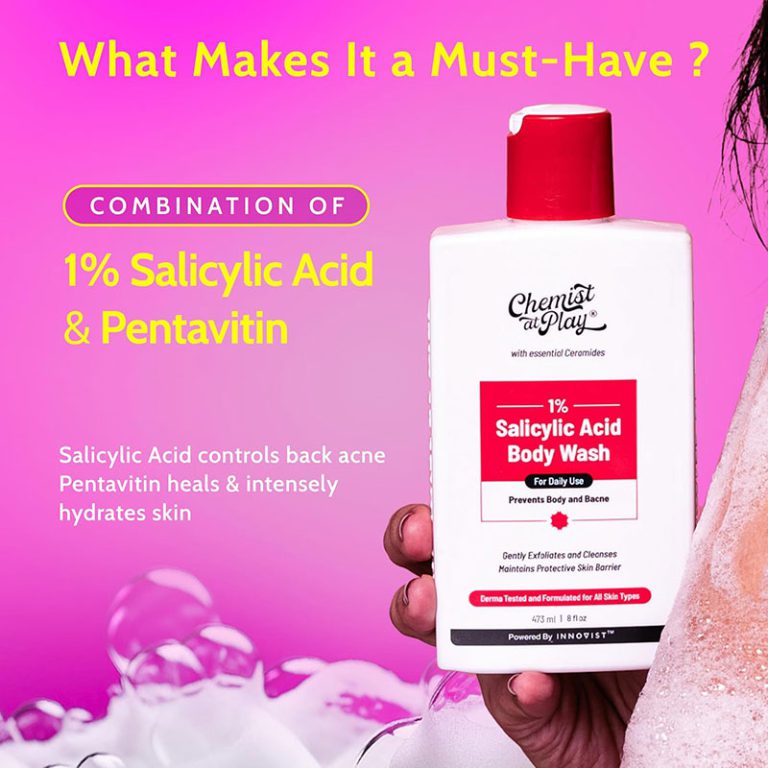 Chemist at Play 1% Salicylic Acid Body Wash - 236ml
