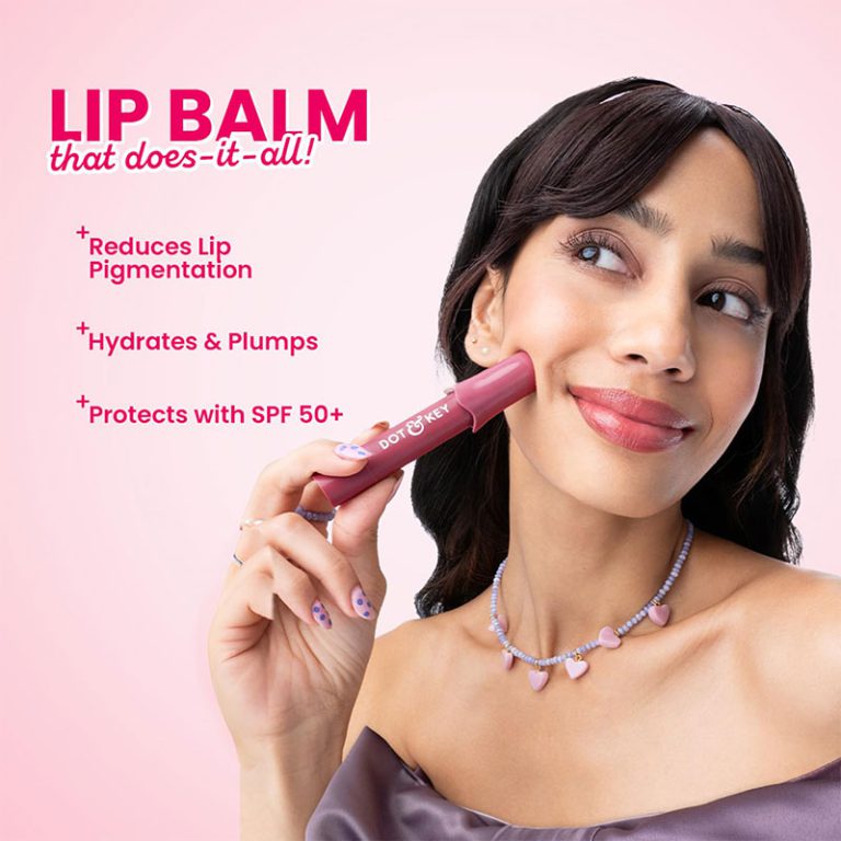 Dot & Key Meltie Lip Balm SPF 50+ with 2% Kojic 4g - Berry Crumble