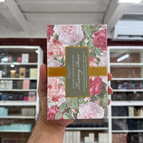 Hopificio Firenze Luxury Italian Soap Set Tuscany Roses - 3*150G