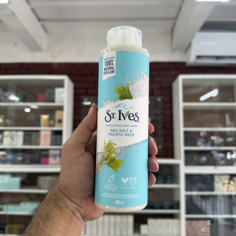 St. Ives Exfoliating Body Wash Sea Salt And Pacific Kelp - 450ml