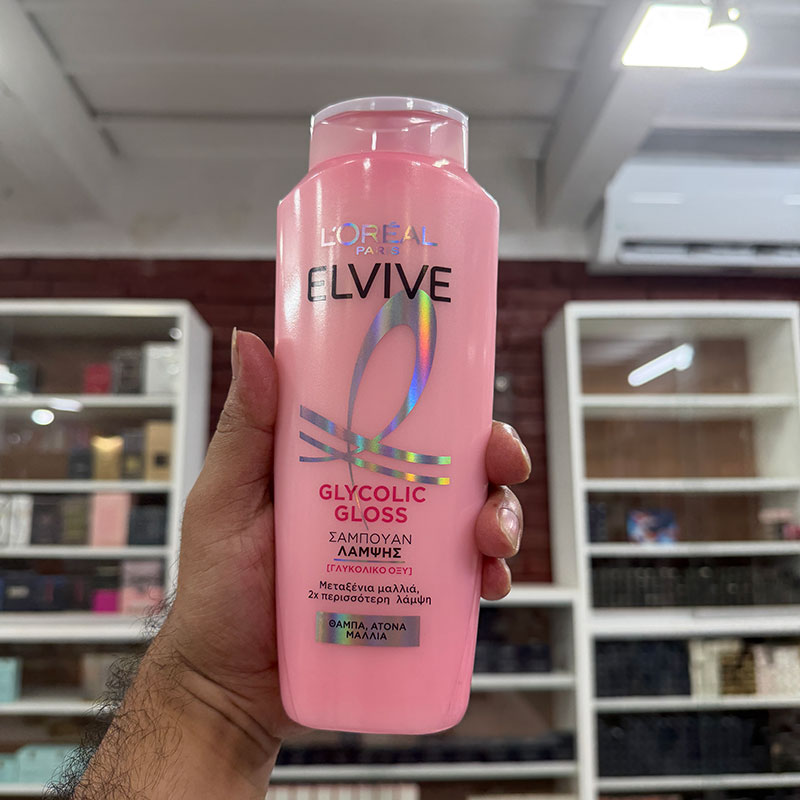 L'Oréal-Paris-Elvive-Glycolic-Gloss-Shampoo-400ml--6 L'Oréal Paris Elvive Glycolic Gloss Shampoo 400ml