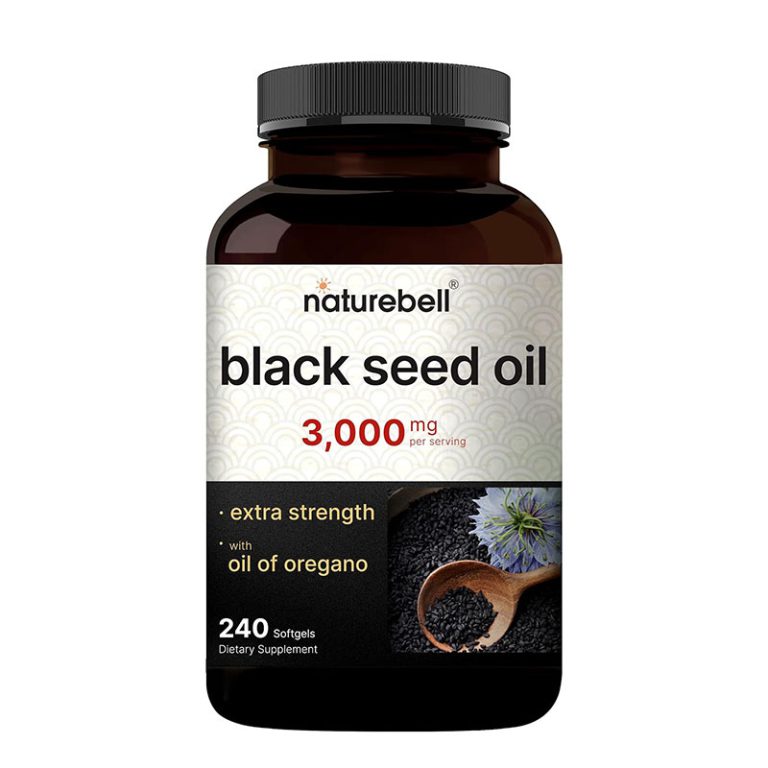 NatureBell Black Seed Oil 3000mg - 240 Softgel