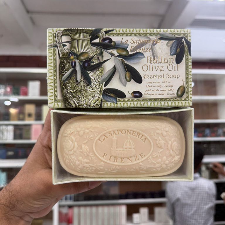 Saponificio Artigianale Fiorentino La Saponeria Firenze Italian Olive Oil Scented Soap - 300g