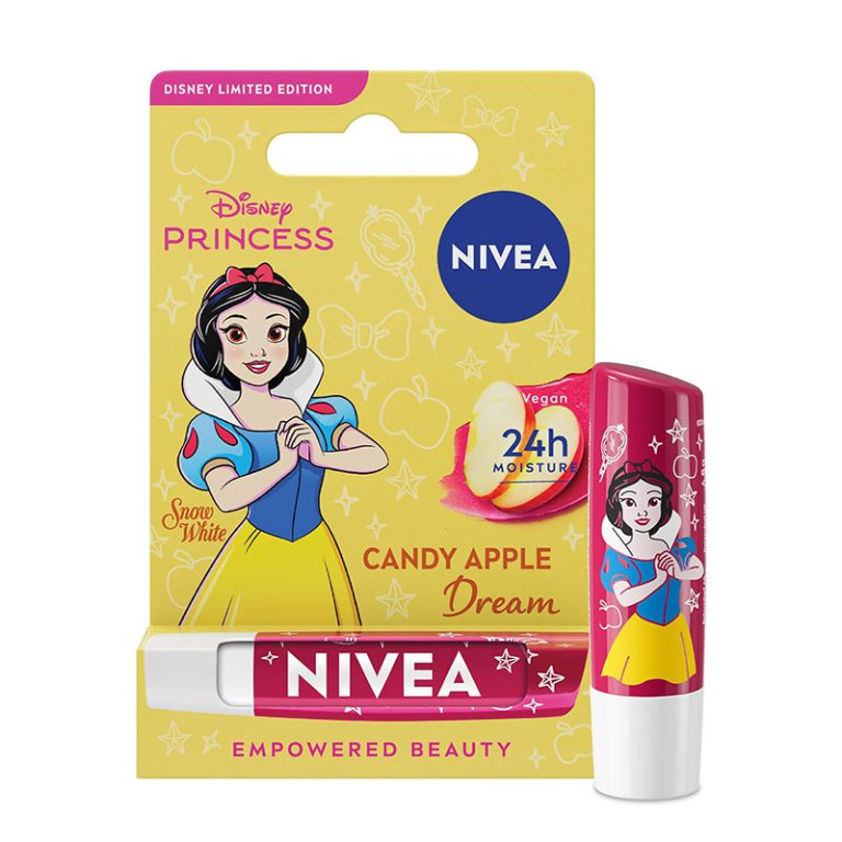 Nivea Disney Princess Limited Edition Lip balm 4.8g - Candy Apple Dream