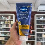 Vaseline Healthy Bright Gluta-Hya Serum Burst Lotion Overnight Radiance - 290ml