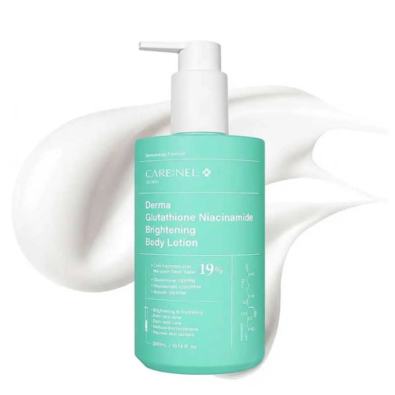 CARE:NEL Derma Glutathione Niacinamide Brightening Body Lotion 300ml CARE:NEL Derma Glutathione Niacinamide Brightening Body Lotion 300ml